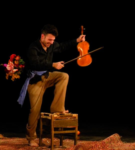 Spectacle Exil pour 2 violons