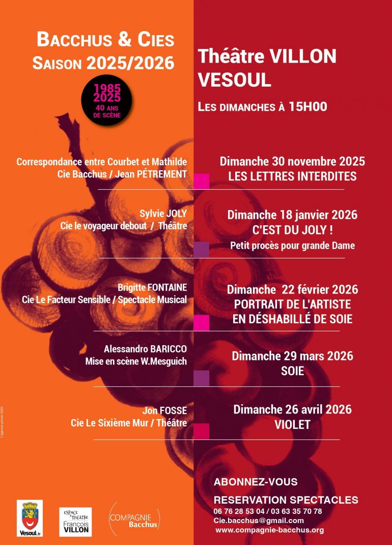 La Compagnie Bacchus à Vesoul