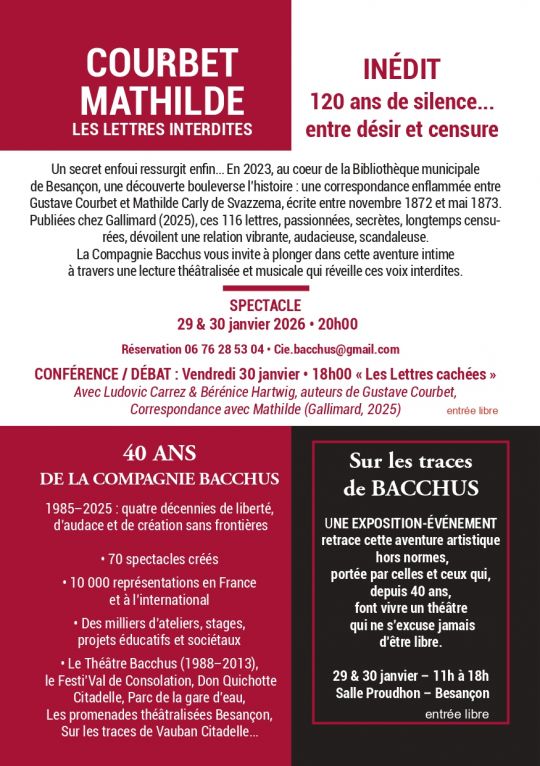 Courbet & Mathilde - Les Lettres Interdites